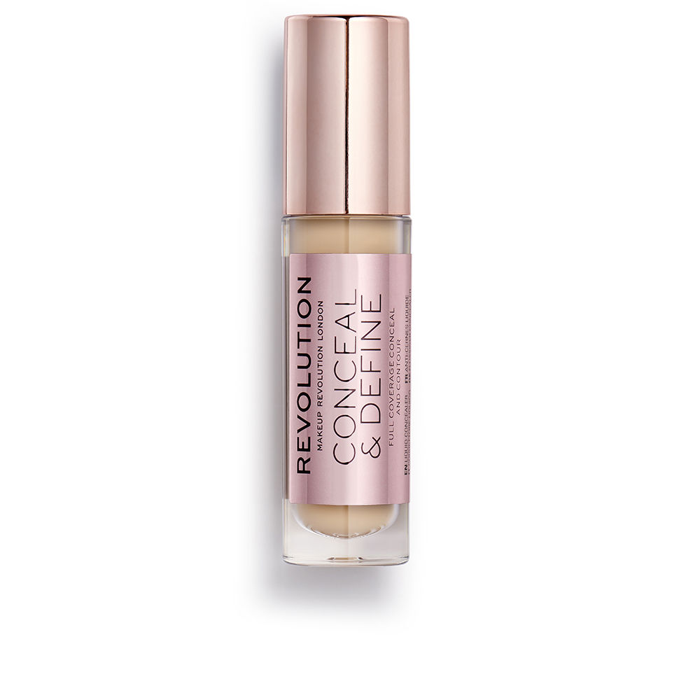 консилер makeup revolution conceal Консиллер макияжа Conceal & define full coverage conceal and contour Revolution make up, 3,40 мл, C5
