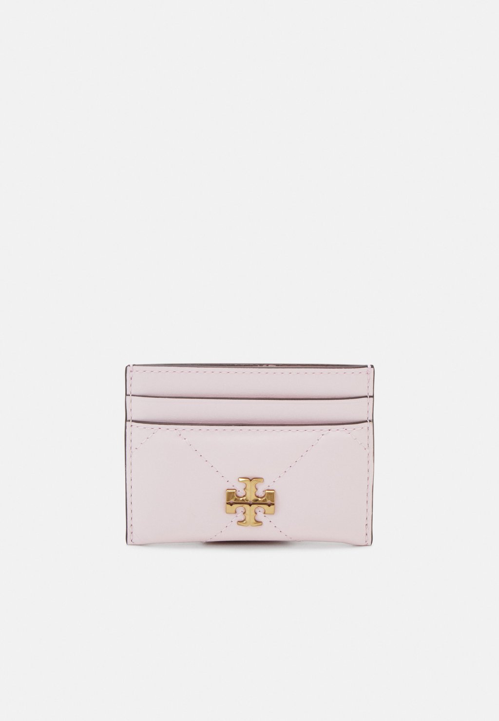 

Кошелек KIRA CHEVRON QUILT CARD CASE Tory Burch, розовый