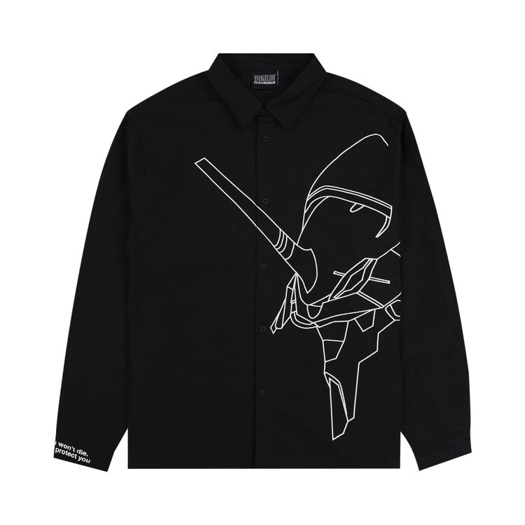 

Рубашка Pleasures Longinus Work Shirt, черный