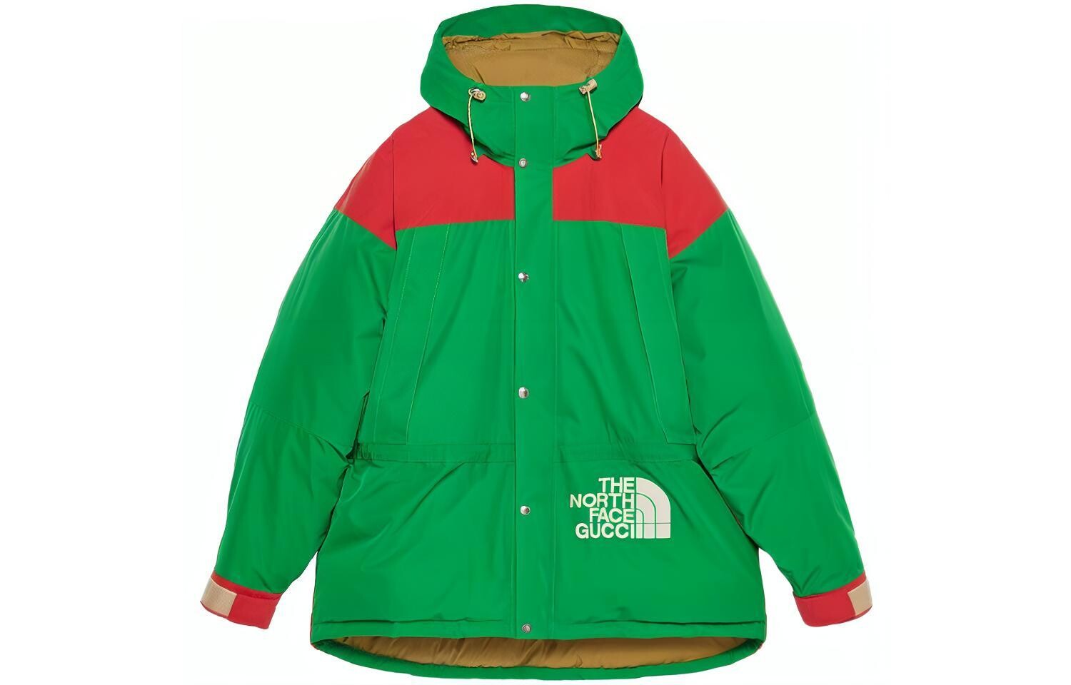 

The North Face X The North Face пуховик мужской зеленый Gucci, зеленый