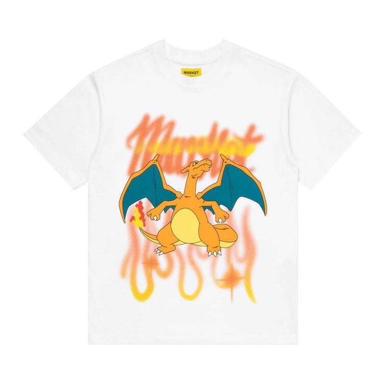 

Футболка Market Fire Type Airbrush 'White', белый