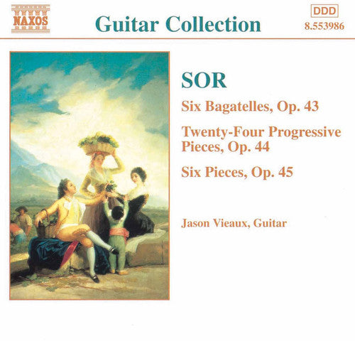 

CD диск Sor / Vieaux: Complete Guitar Music 10