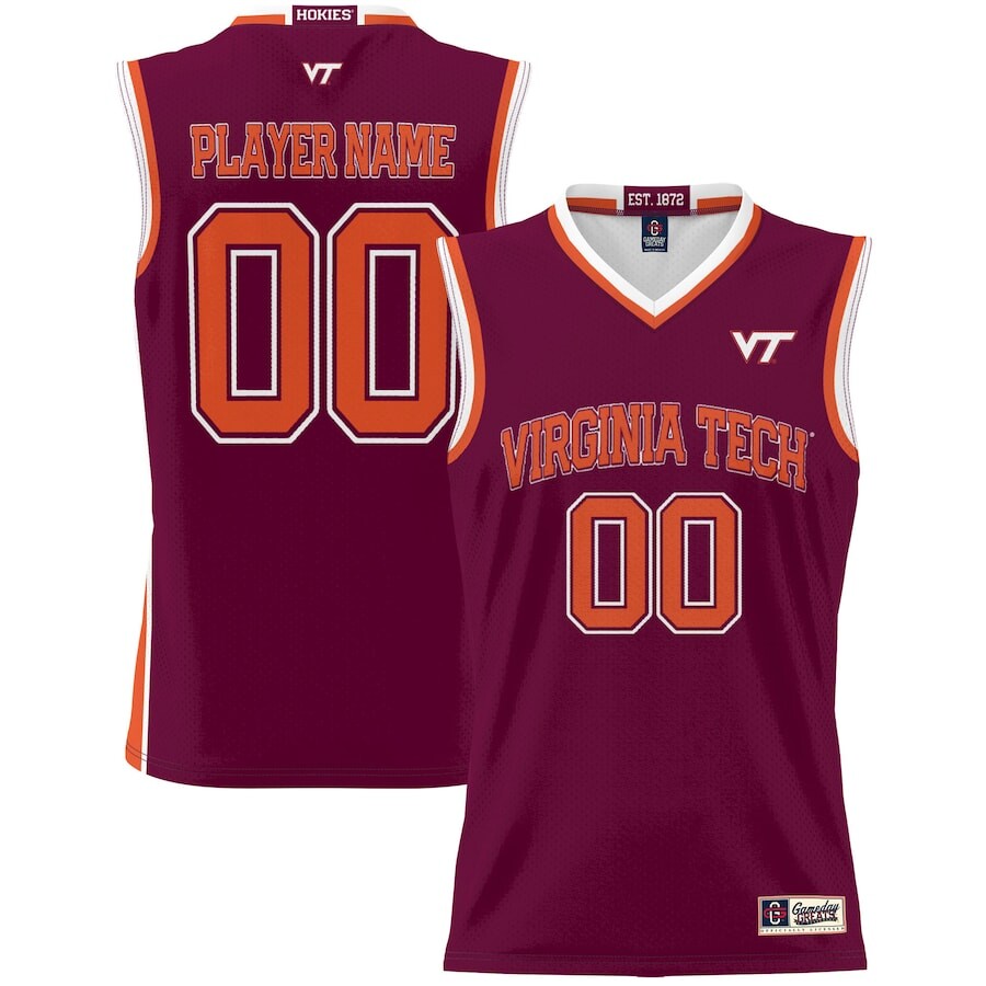

Джерси ProSphere Virginia Tech Hokies, бордовый