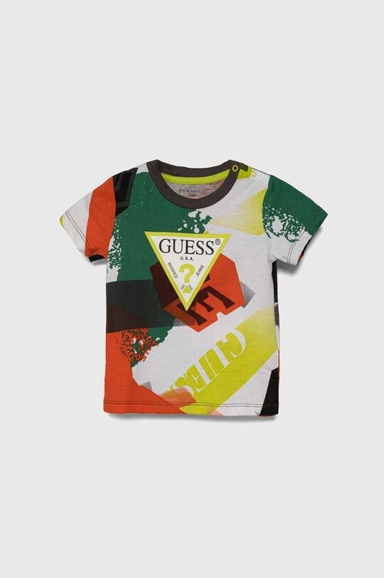 

Детская хлопковая футболка Guess, мультиколор