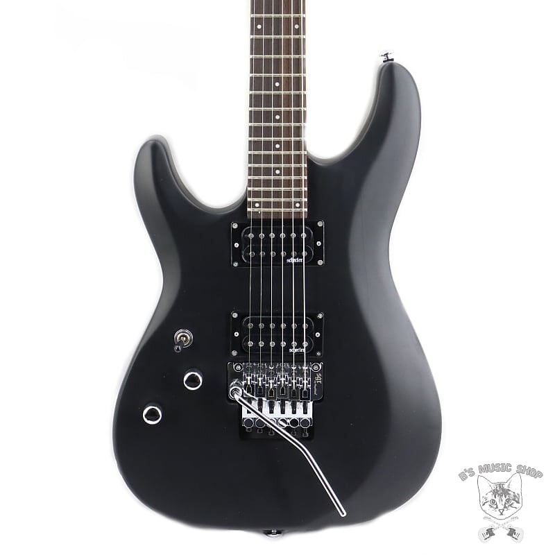 

Электрогитара Schecter C-6 FR Deluxe LH in Satin Black