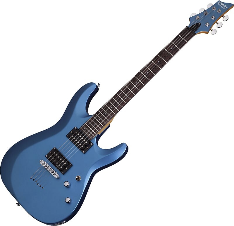 

Электрогитара Schecter C-6 Deluxe, Satin Metallic Light Blue 431
