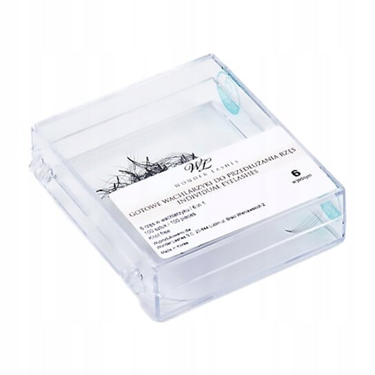 

Готовые веерные ресницы 6в1 C, 14мм Wonder Lashes, WonderLashes