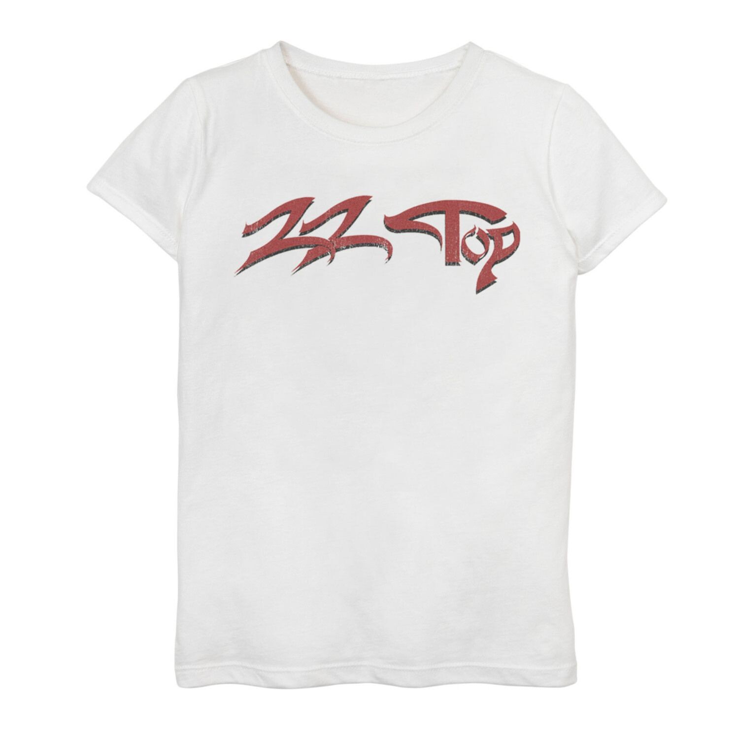 

Красная футболка с логотипом ZZ Top для девочек 7–16 лет Licensed Character