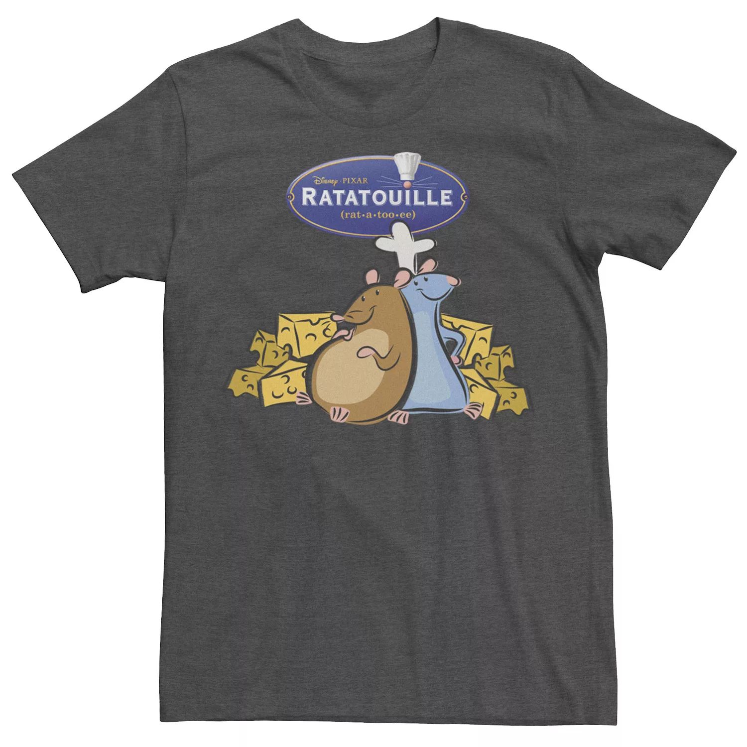 цена Мужская футболка с логотипом и плакатом «Рататуй» Disney / Pixar