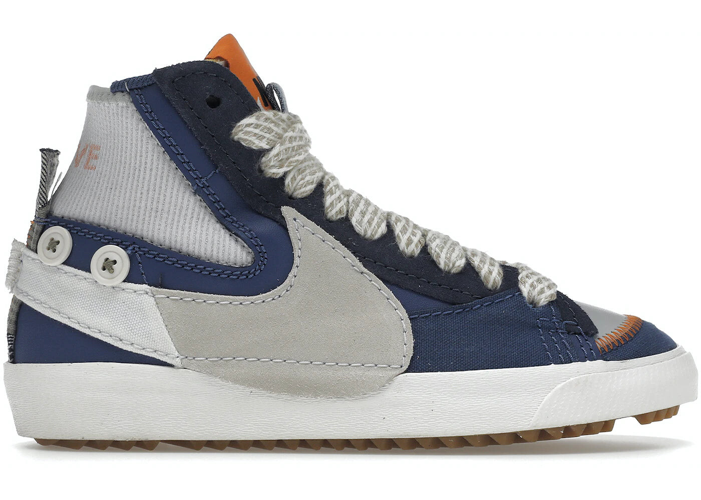 

Кроссовки женские Nike Blazer Mid Jumbo Voodoo, серый / синий