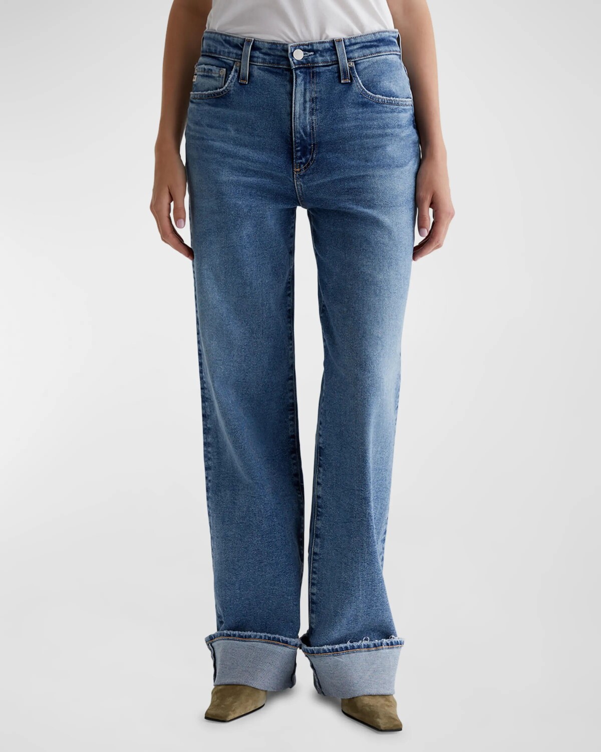 

Джинсы широкого кроя Kora Ag Jeans, цвет 18 Years Atlantic