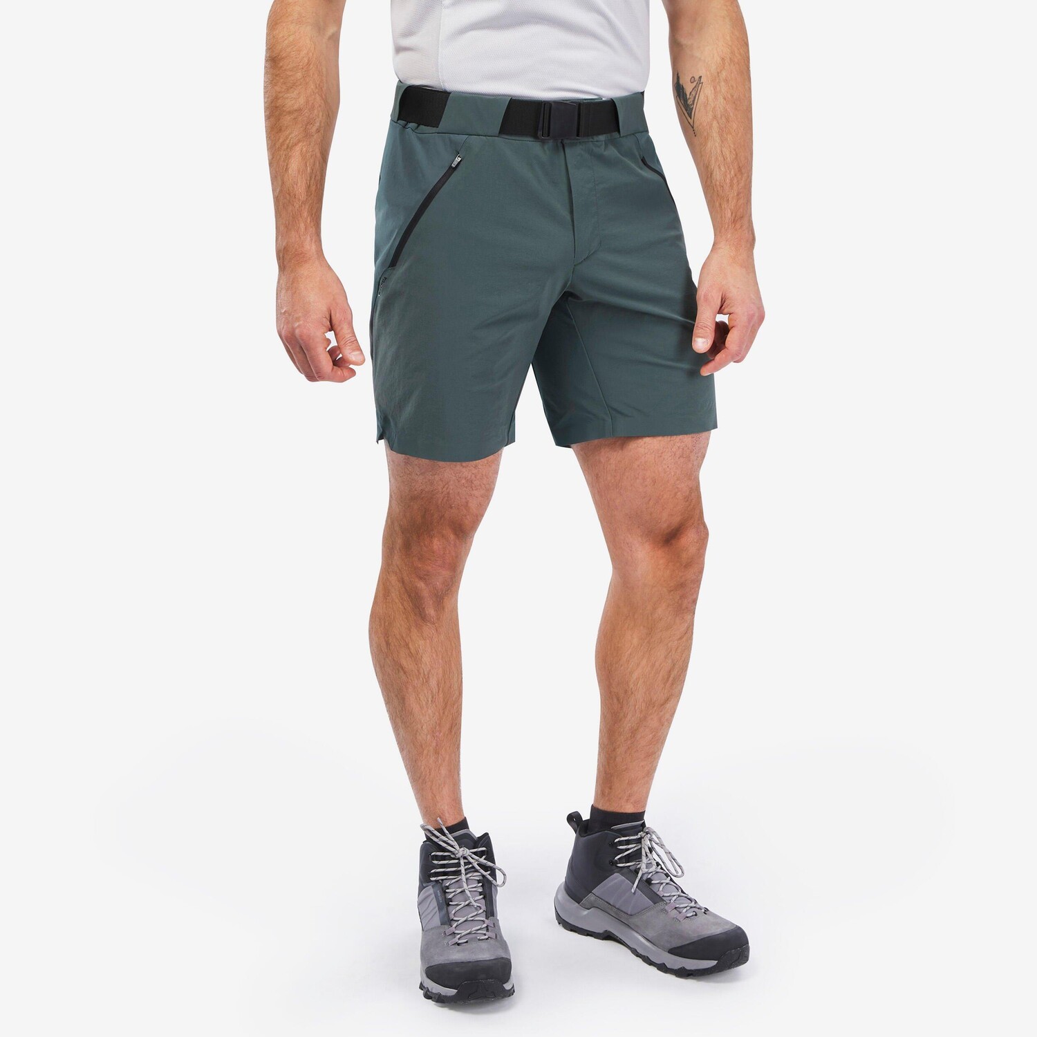 

Короткие горные шорты Decathlon — 500 руб. Quechua, зеленый