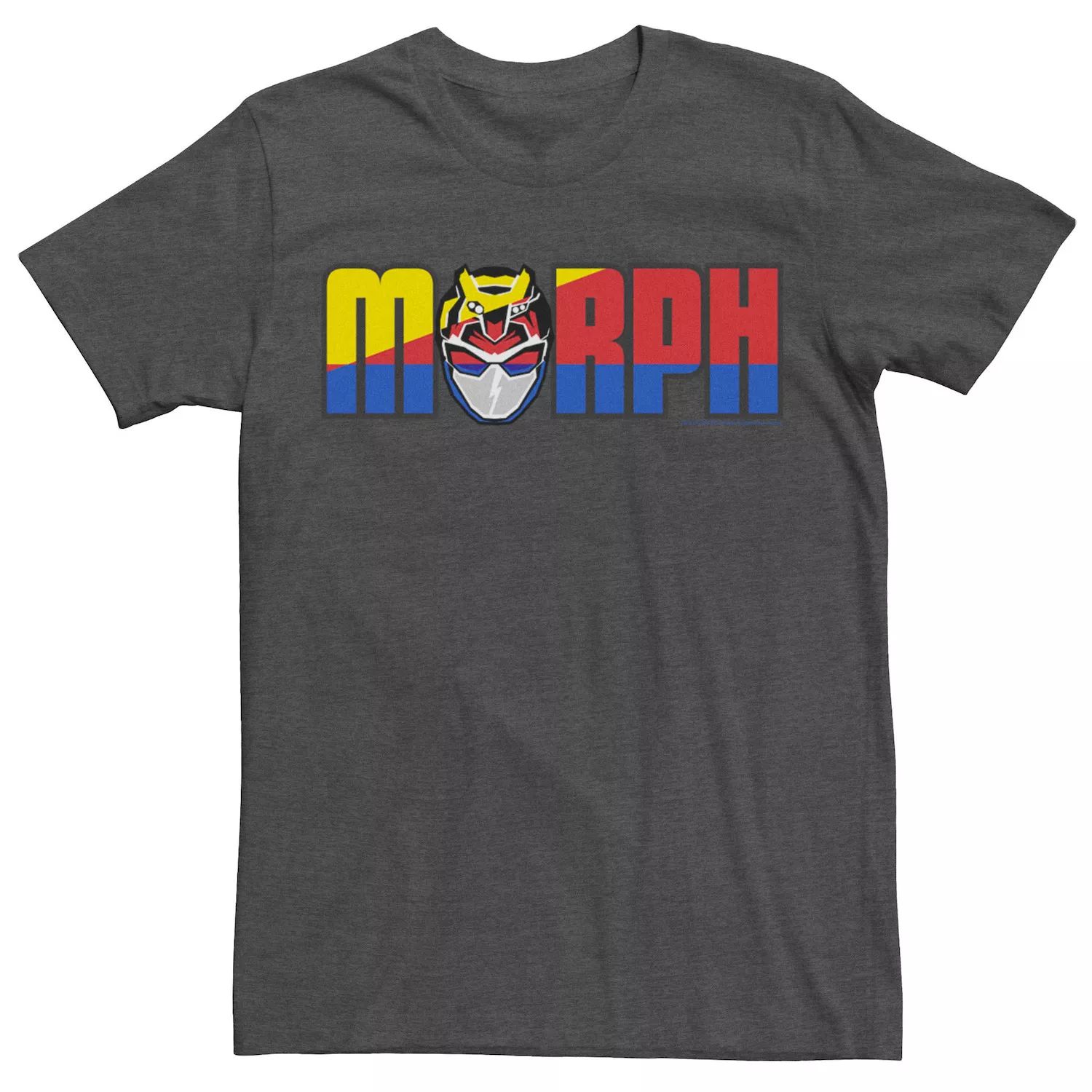 цена Мужская футболка Power Rangers Morph с цветными блоками Licensed Character