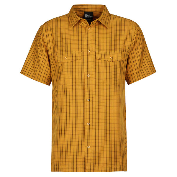 

Рубашка Jack Wolfskin, цвет Curry Check