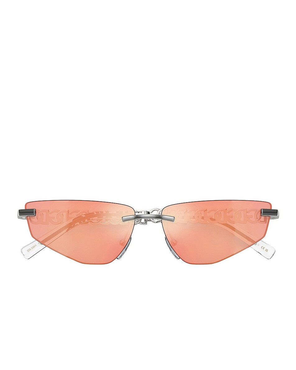 

Солнцезащитные очки Dolce & Gabbana Oval, цвет Iridescent