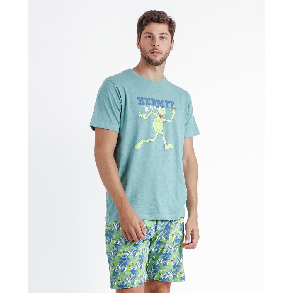 

Пижама Disney Muppets Kermit Jungle, зеленый