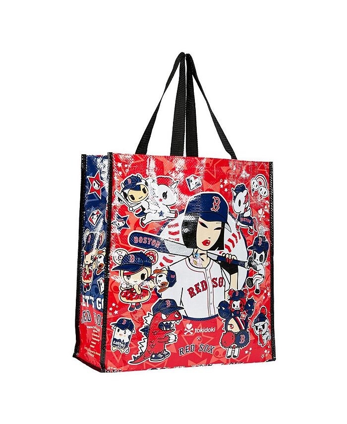 

Женская виниловая большая сумка Boston Red Sox Tokidoki, красный