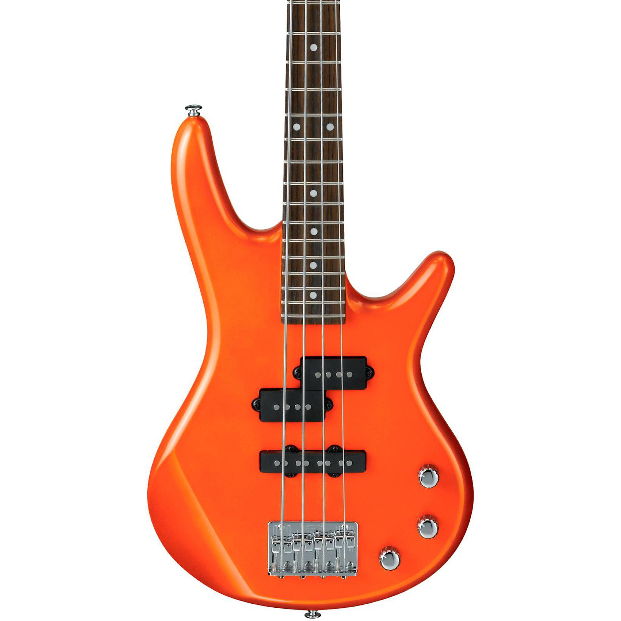 Бас-гитара Ibanez GSRM20 miKro с короткими мензурами, родстер, оранжевый металлик цена и фото