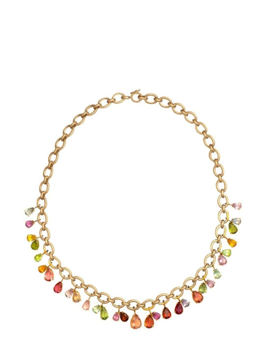 

Колье Gemmy Gem из желтого золота с турмалином Irene Neuwirth, золотой