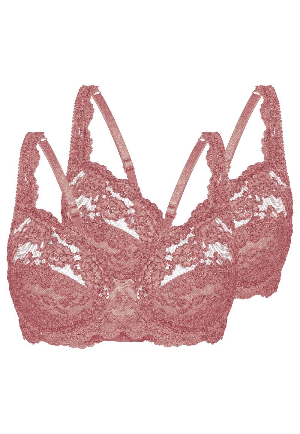 

Бюстгальтер-футболка Sassa CLASSIC LACE, розовый