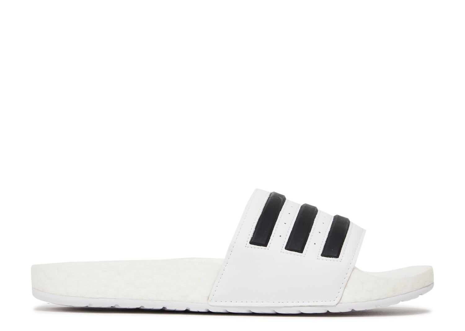 

Кроссовки adidas Adilette Boost Slides 'White Black Stripes', белый
