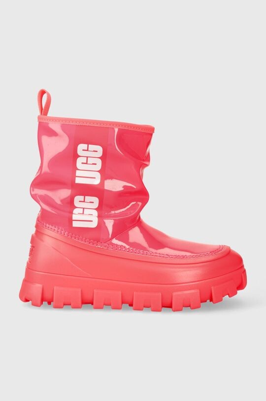

Классические резиновые сапоги Brellah Mini Ugg, розовый
