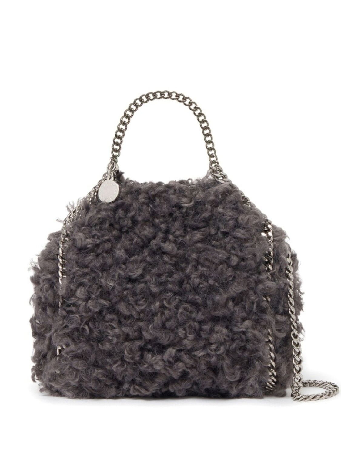 

Stella McCartney маленькая сумка-тоут Falabella Teddy, серый
