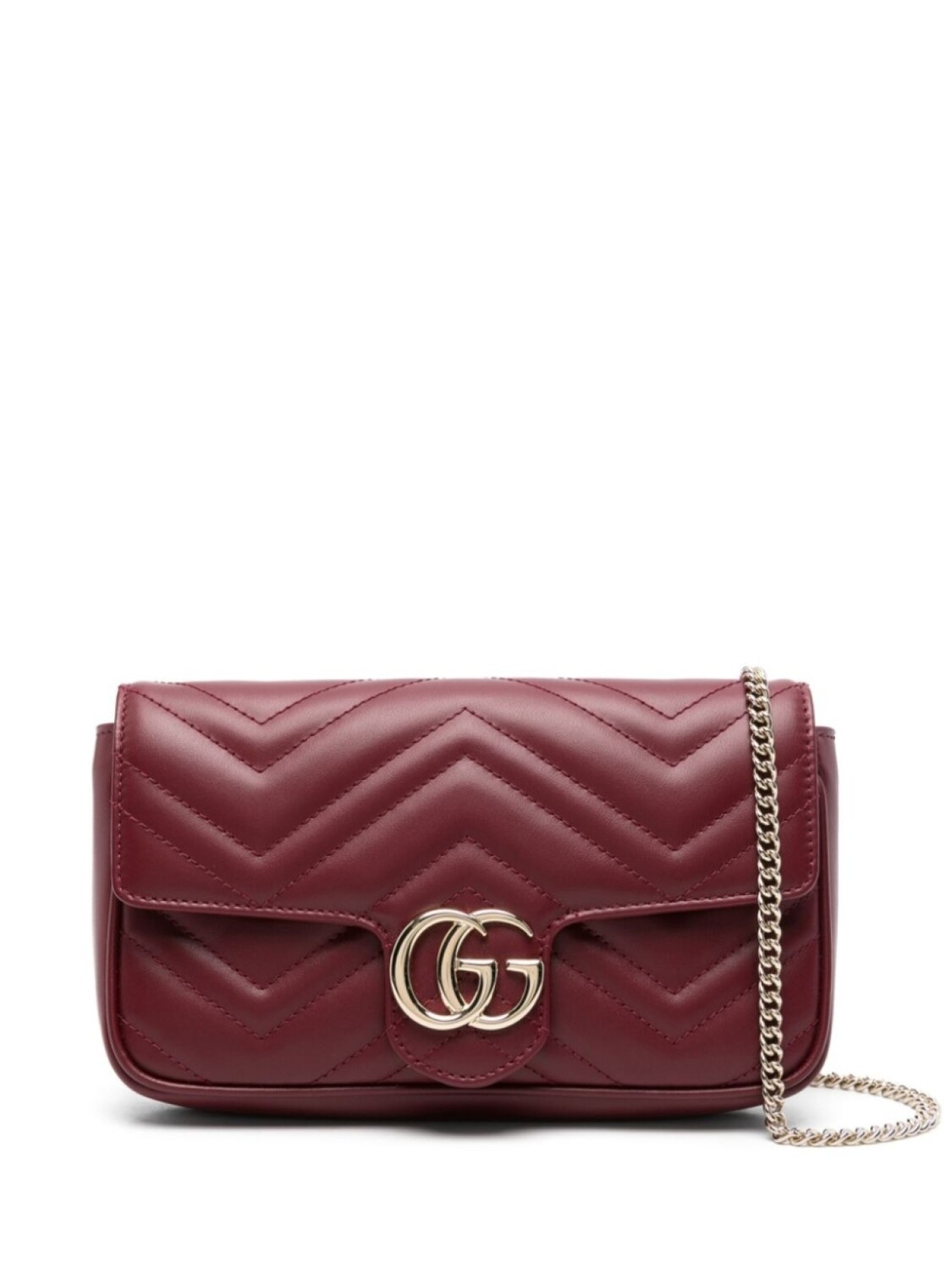 

Gucci мини-сумка через плечо Marmont, красный