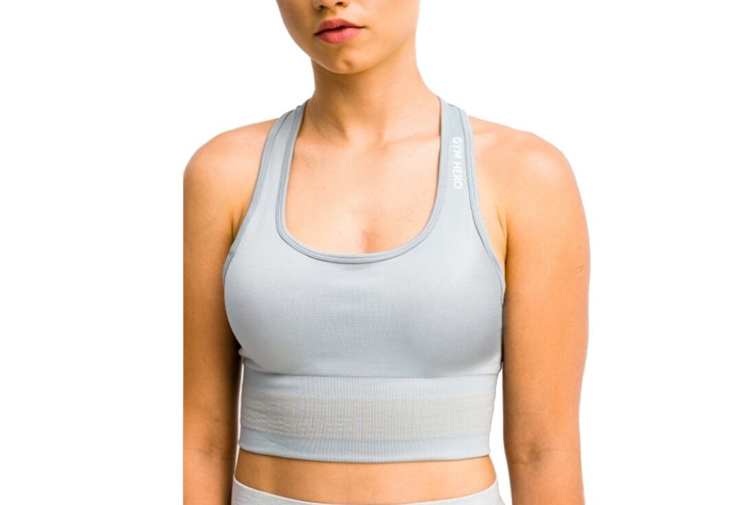 

Спортивный бюстгальтер Gymhero Stripes Bra Bra-Graphite s, серый