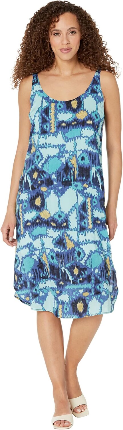 

Платье летнего солнцестояния NIC+ZOE, цвет Blue Multi