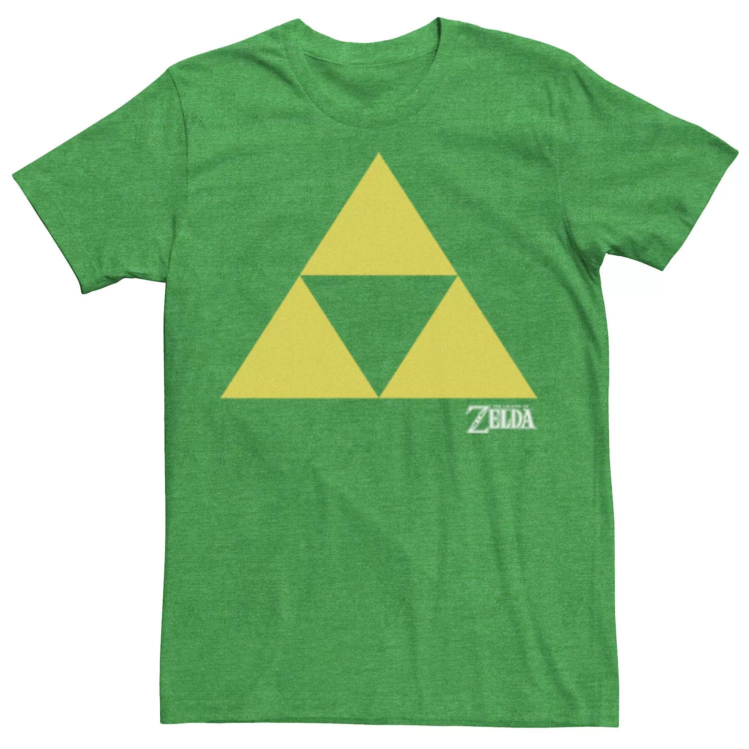 Мужская классическая футболка Nintendo Legend of Zelda Iconic Triforce Licensed Character мужская толстовка с капюшоном nintendo legend of zelda iconic triforce licensed character