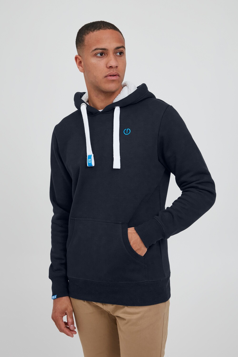 

Толстовка !SOLID Hoodie, синий