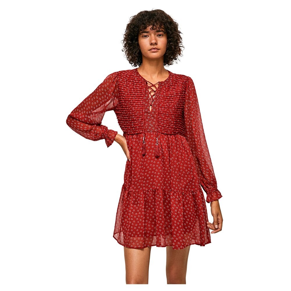 

Платье с длинным рукавом Pepe Jeans Eleonora, оранжевый