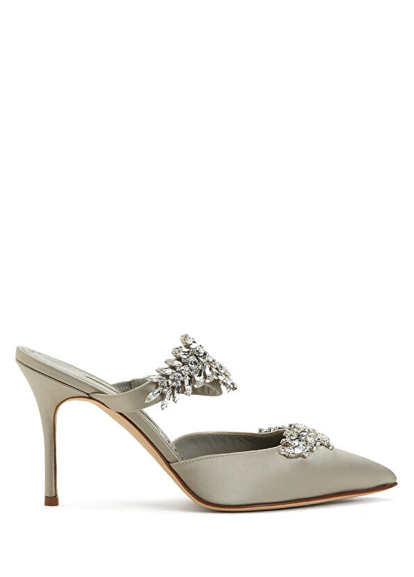 

Женские тапочки Lurum Manolo Blahnik, серый