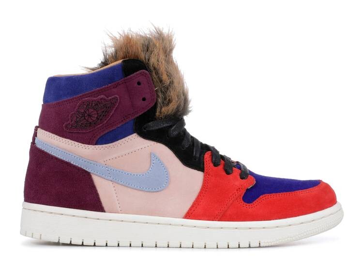 Кроссовки ALEALI MAY X WMNS AIR JORDAN 1 RETRO HIGH 'COURT LUX',