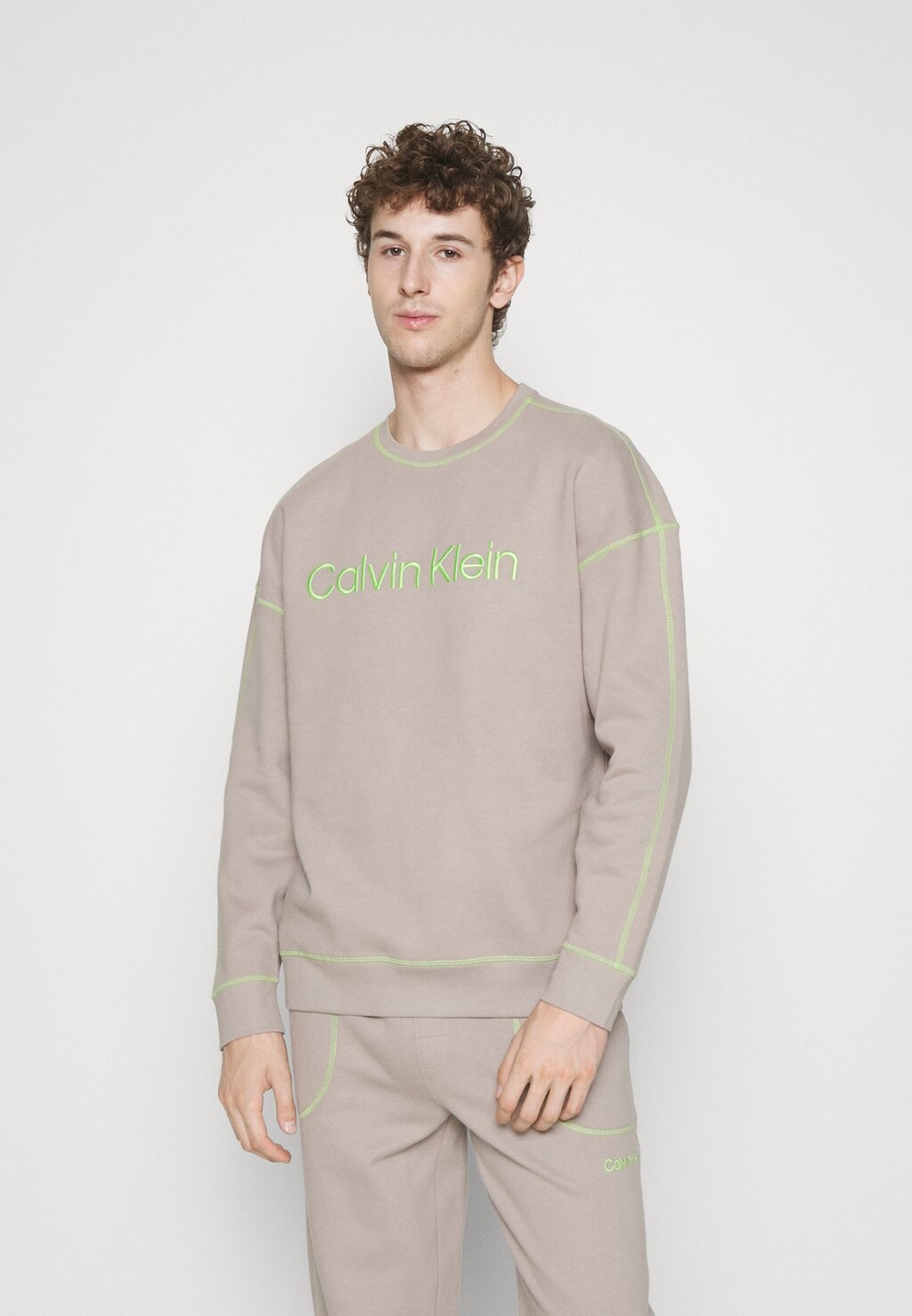 

Рубашка спальная FUTURE SHIFT Calvin Klein Underwear, бежевый