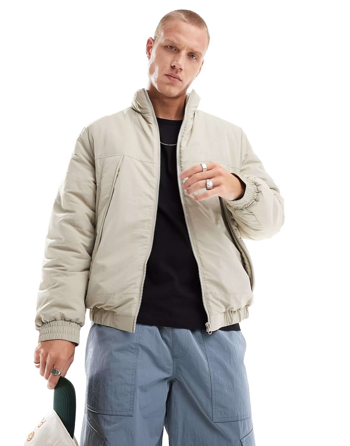 

Пуховик-бомбер ASOS