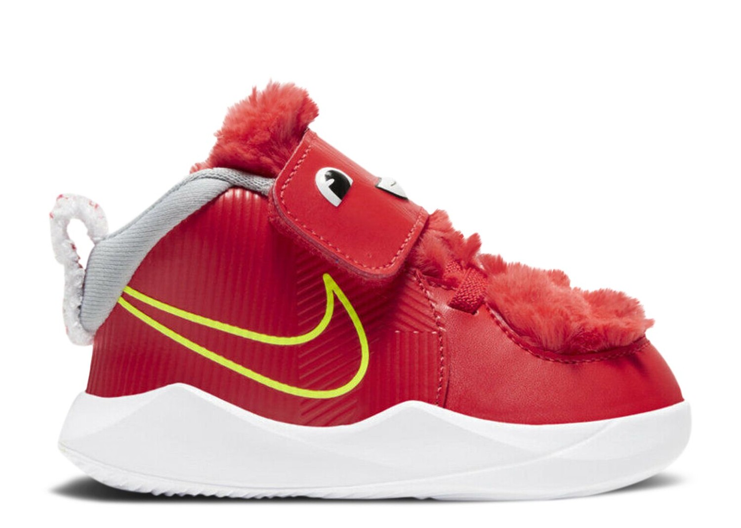 

Кроссовки Nike Team Hustle D9 Lil Td 'Fast N Furry - Chile Red', красный