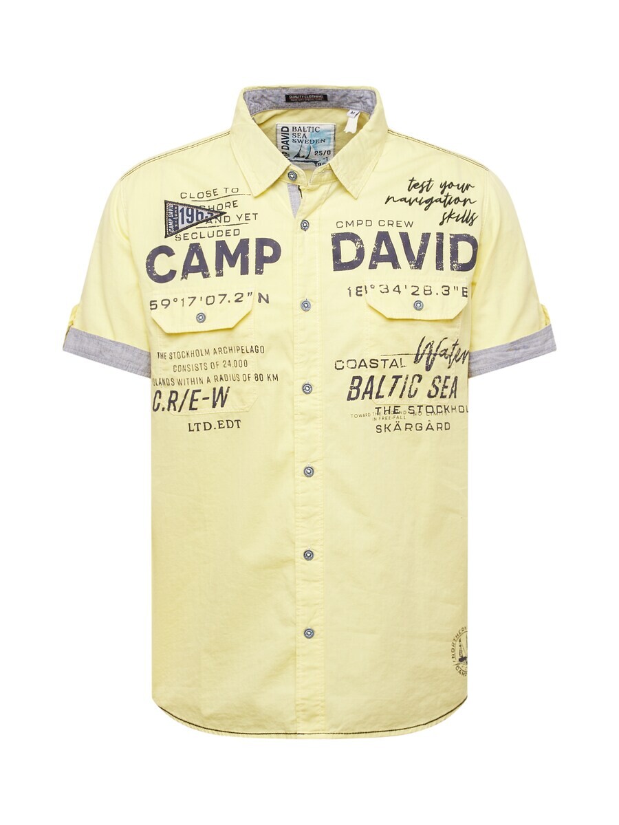 

Рубашка CAMP DAVID Regular fit Button Up, цвет Lime