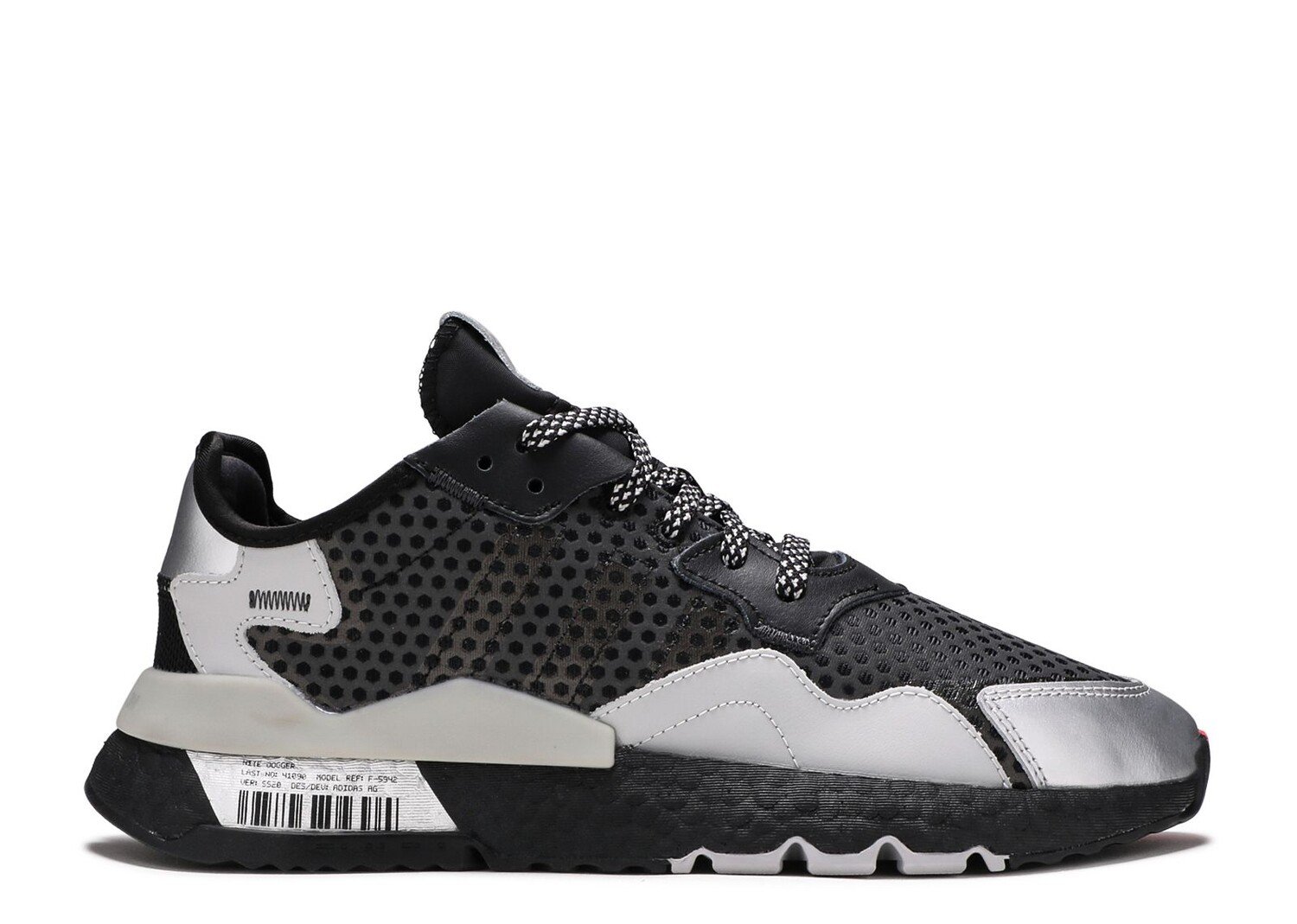 

Кроссовки adidas Nite Jogger 'Bar Code Graphic', черный