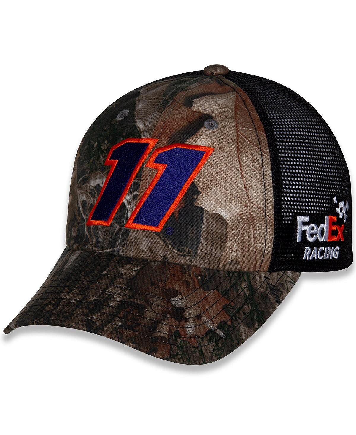 

Мужская камуфляжная регулируемая кепка Denny Hamlin Team Color Snapback Joe Gibbs Racing Team Collection