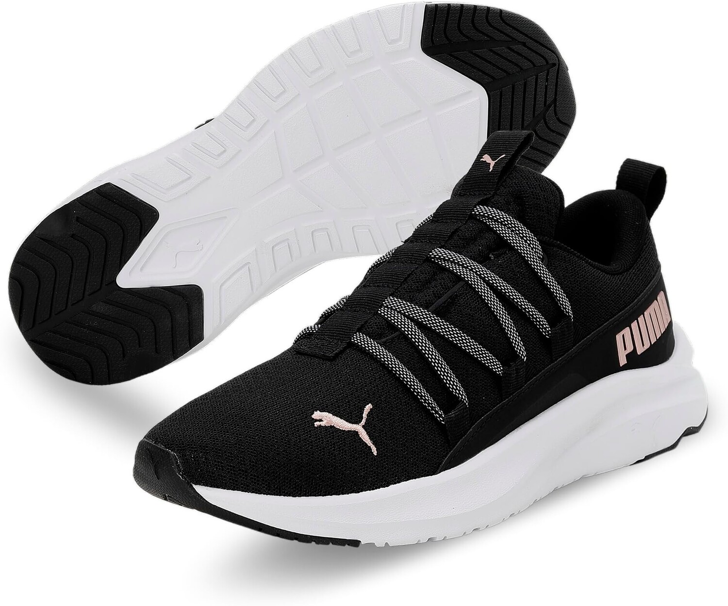 

Кроссовки Softride One4All PUMA, цвет Puma Black/Rose Gold/Puma White