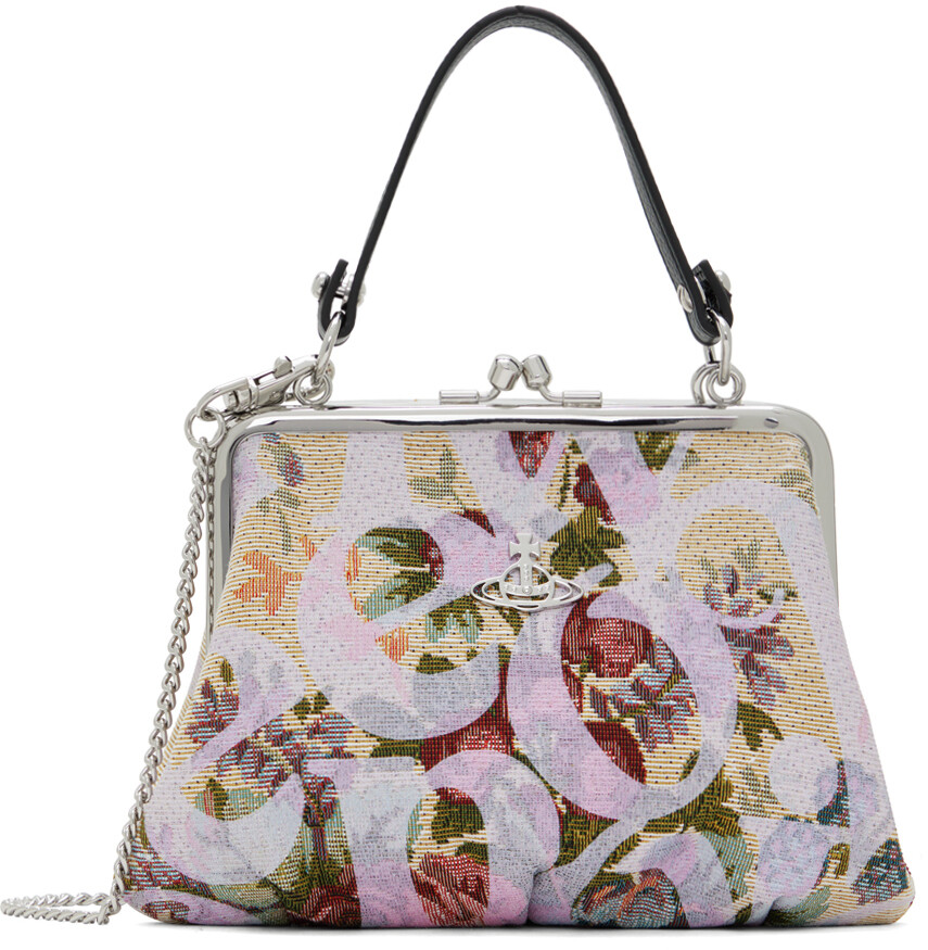 

Фиолетовая сумка Granny Frame Vivienne Westwood