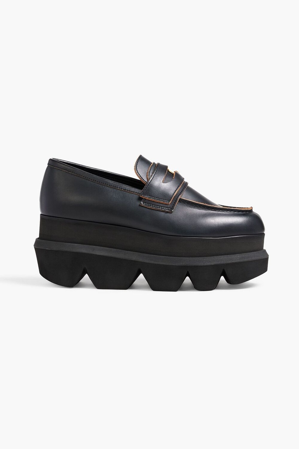 

Кожаные лоферы на платформе SACAI, черный
