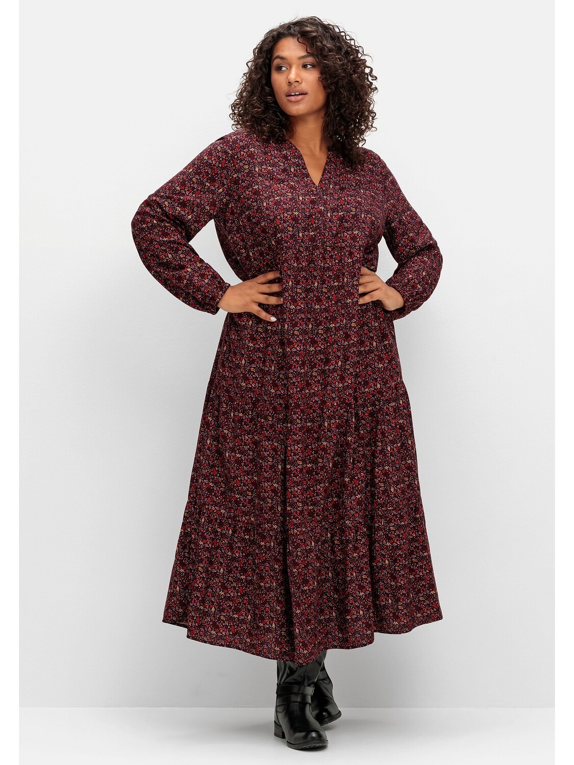 

Платье sheego Maxi, черный