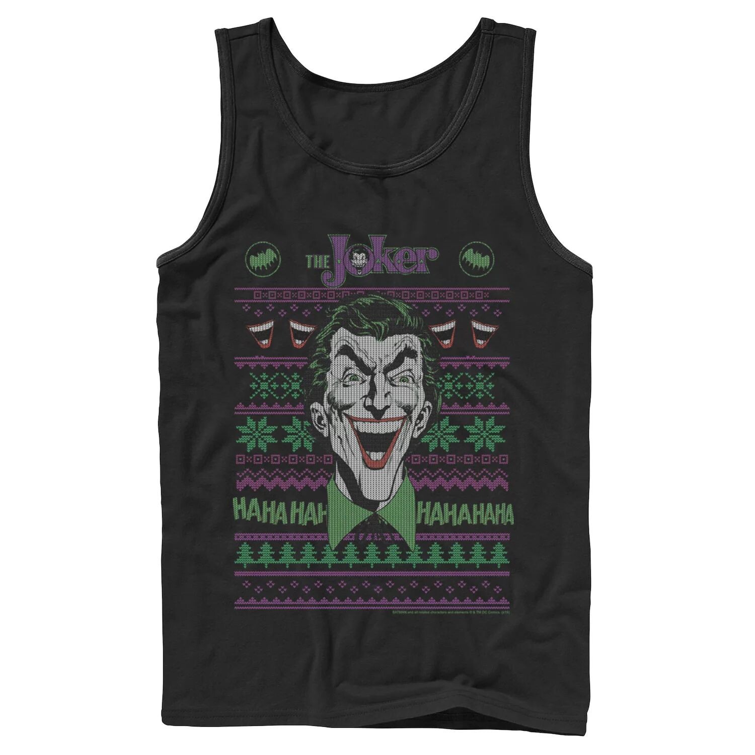 

Мужская трикотажная майка Batman Joker Head Shot DC Comics