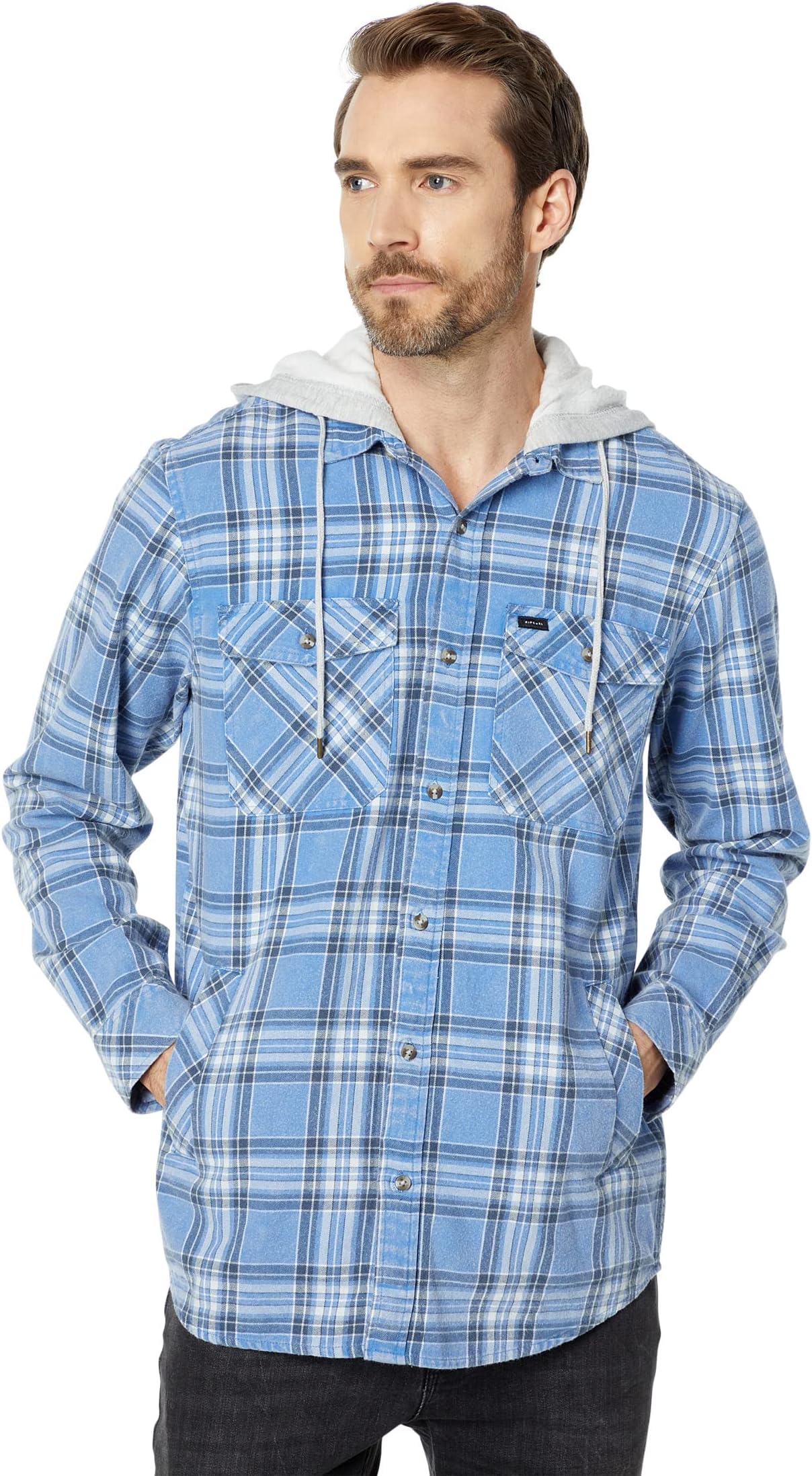 

Рубашка Rip Curl Ranchero Flannel, цвет Blue Yonder