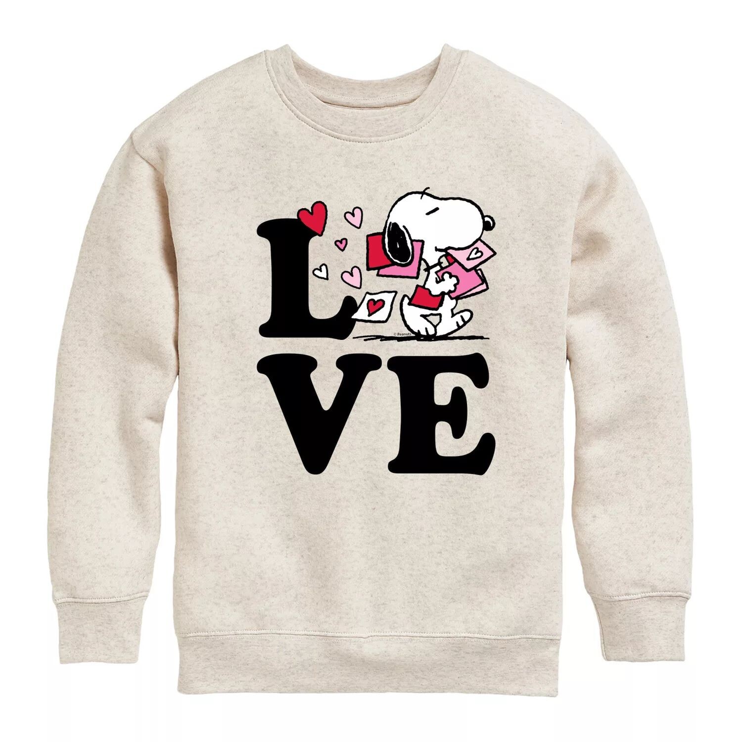 

Флисовый свитшот Peanuts Snoopy Love для мальчиков 8–20 лет Licensed Character