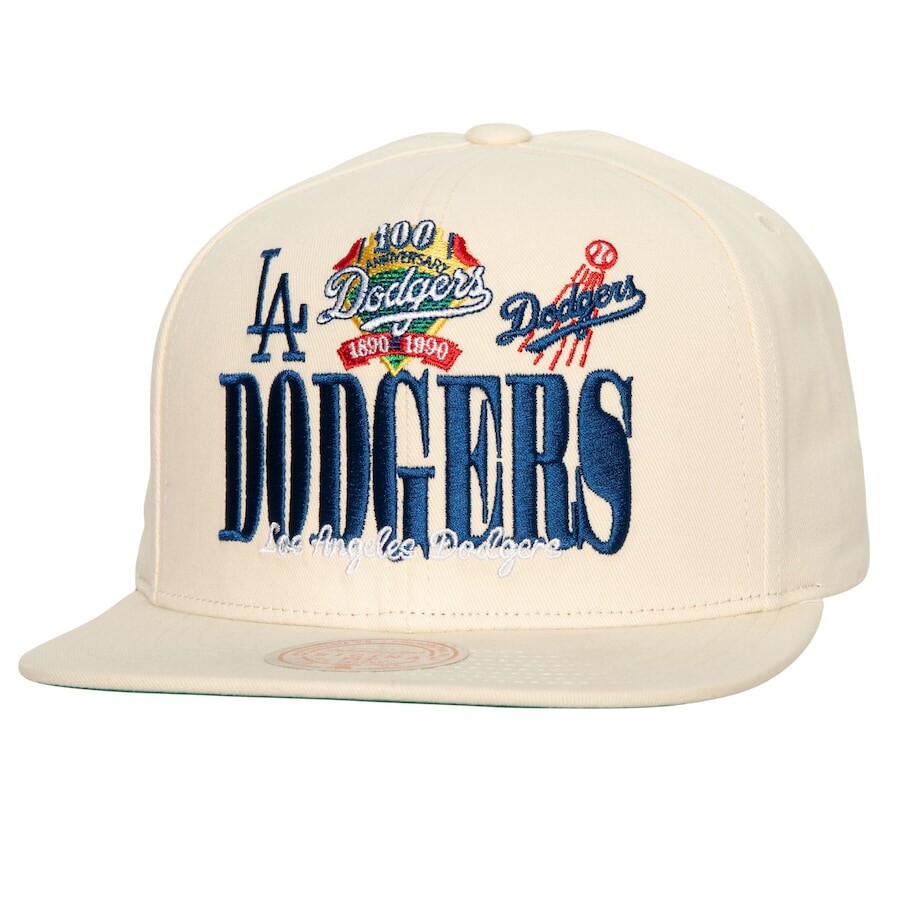 

Бейсболка Mitchell & Ness Los Angeles Dodgers, кремовый