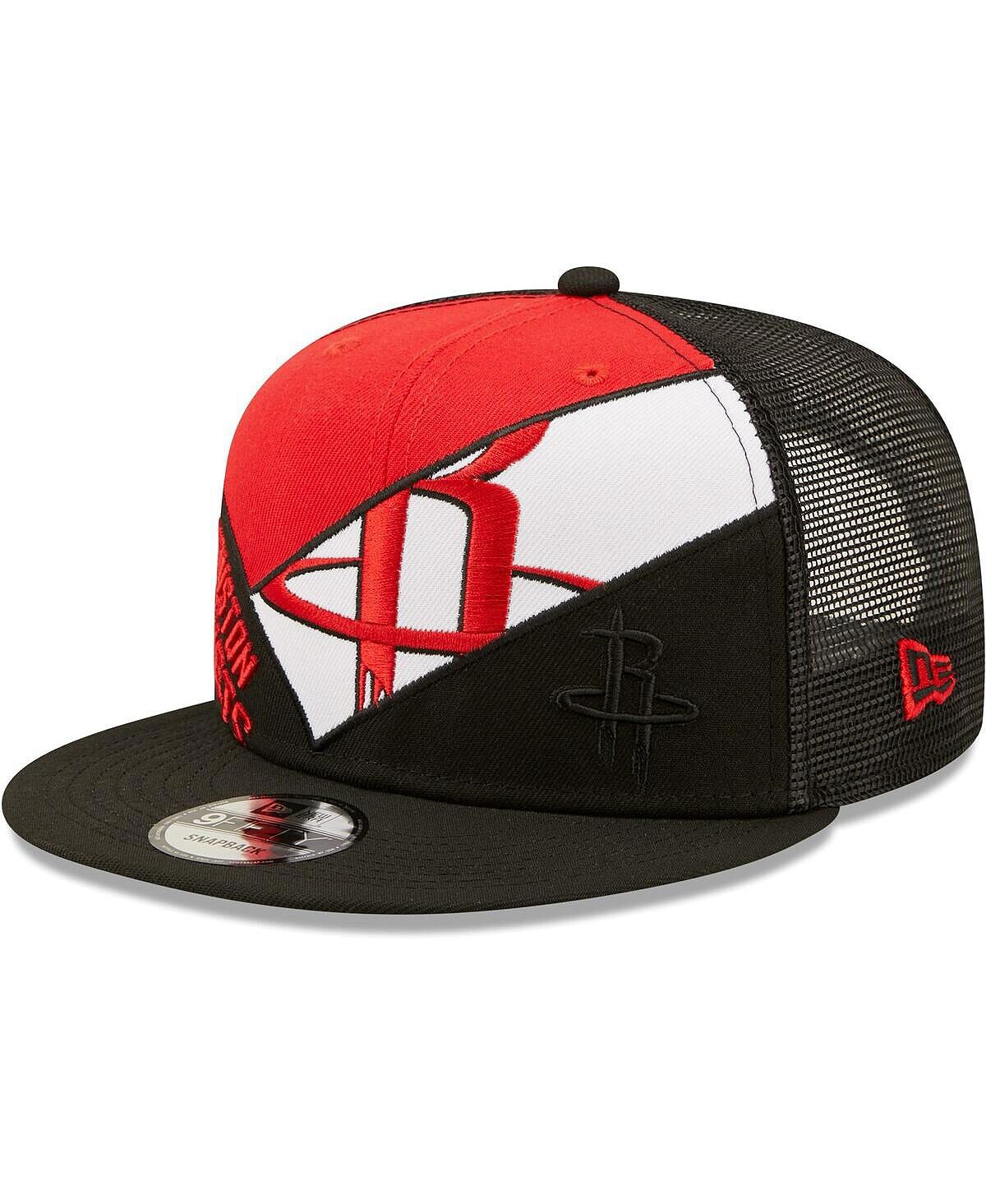 

Мужская черная кепка Houston Rockets Criss Cross 9FIFTY Trucker Snapback New Era